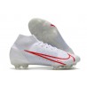 Nike Mercurial Superfly 8 Elite FG fotbollsskor Vit Röd