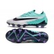 Nike Phantom GX Elite FG Peak Ready - Turkos Svart Fuchsia Dream Vit