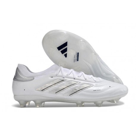 adidas Copa Pure II + Elite FG Pearlized - Vit Silver