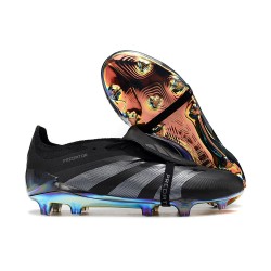 Fotbollsskor Adidas Predator Elite FG Nightstrike Svart Grå