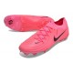 Nike Phantom Luna 2 Elite L FG Rosa Svart