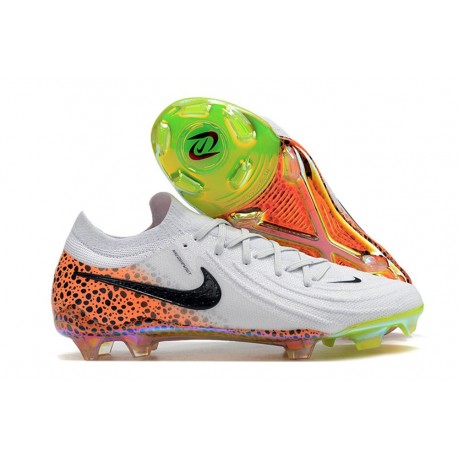 Nike Phantom GX Elite FG Herr Vit Svart Orange