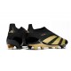 Adidas Predator Elite Laceless FG Svart Guld 