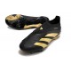 Adidas Predator Elite Laceless FG Svart Guld 