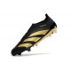 Adidas Predator Elite Laceless FG Svart Guld 