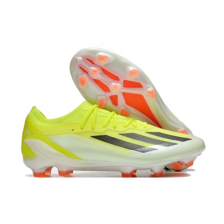 Fotbollsskor adidas X Crazyfast Messi.1 FG Solar Energy - Gul Svart Vit