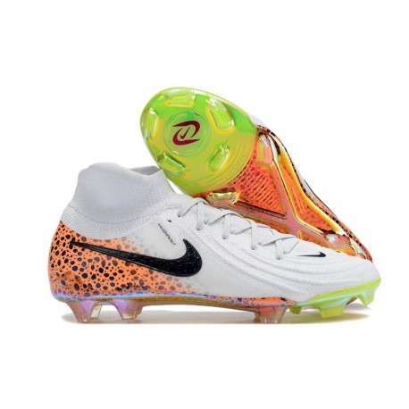 Nike Phantom Luna II Elite FG Vit Svart Orange