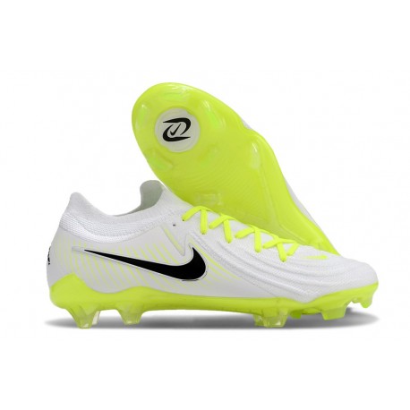 Nike Phantom GX2 Elite FG Vit Svart Gul