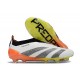 Adidas Predator Elite Laceless FG Vit Svart Orange