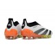 Adidas Predator Elite Laceless FG Vit Svart Orange