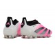 Adidas Predator Elite Laceless FG Rosa Vit Svart