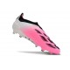 Adidas Predator Elite Laceless FG Rosa Vit Svart