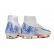 Nike Air Zoom Mercurial Superfly 10 Elite FG Blueprint Vit Blå