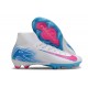 Nike Air Zoom Mercurial Superfly 10 Elite FG Vit Blå Rosa