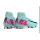 Nike Air Zoom Mercurial Superfly 10 Elite FG Grön Rosa Svart