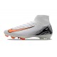 Nike Air Zoom Mercurial Superfly 10 Elite FG Vit Orange Svart