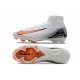 Nike Air Zoom Mercurial Superfly 10 Elite FG Vit Orange Svart