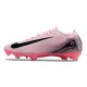 Nike Air Zoom Mercurial Vapor XVI Elite FG Rosa Svart