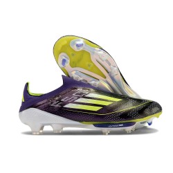 Fotbollsskor adidas F50+ FG Lila Gul