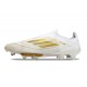 Fotbollsskor adidas F50+ FG Vit Guld