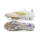 Fotbollsskor adidas F50+ FG Vit Guld