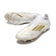 Fotbollsskor adidas F50+ FG Vit Guld