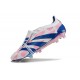 Adidas Predator Elite Fold Over Fg Fotbollsskor Reemergence -Vit Blå Rosa