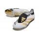 Fotbollsskor Adidas Predator Elite FT FG Vit Guld