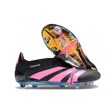 Adidas Predator Elite Fold Over Fg Fotbollsskor Svart Rosa