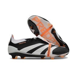 Adidas Predator Elite Fold Over Fg Fotbollsskor Svart Vit Orange