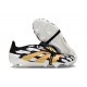 Adidas Predator Elite Fold Over Fg Fotbollsskor Svart Vit Guld