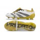 Adidas Predator Elite Fold Over Fg Fotbollsskor Vit Guld Silver