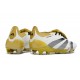 Adidas Predator Elite Fold Over Fg Fotbollsskor Vit Guld Silver