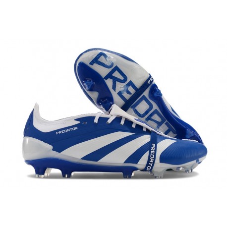 Adidas Predator Elite Foldover Tongue Fg Blå Vit