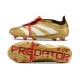 Adidas Predator Elite Foldover Tongue Fg Guld Vit Röd