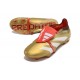 Adidas Predator Elite Foldover Tongue Fg Guld Vit Röd