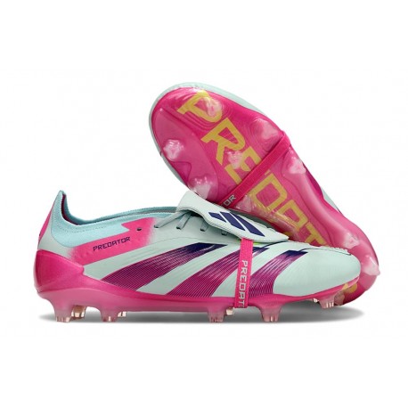 Adidas Predator Elite Foldover Tongue Fg Blå Rosa