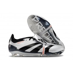 Adidas Predator Elite Foldover Tongue Fg Silver Svart