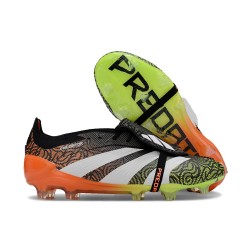 Adidas Predator Elite Foldover Tongue Fg Orange Svart Vit Grön