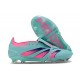 Adidas Predator Elite Foldover Tongue Fg Blå Rosa