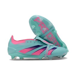 Adidas Predator Elite Foldover Tongue Fg Blå Rosa