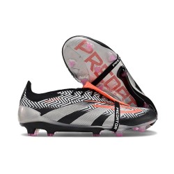 Adidas Predator Elite Foldover Tongue Fg Svart Silver Röd 