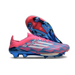 adidas F50+ Elite FG Blå Vit Rosa