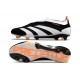 Adidas Predator Elite Laceless FG Svart Vit Orange