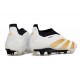 Adidas Predator Elite Laceless FG Vit Guld