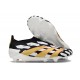 Adidas Predator Elite Laceless FG Svart Vit Guld