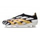 Adidas Predator Elite Laceless FG Svart Vit Guld