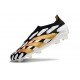 Adidas Predator Elite Laceless FG Svart Vit Guld