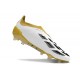 Adidas Predator Elite Laceless FG Vit Svart Guld