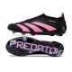 Adidas Predator Elite Laceless FG Svart Rosa